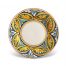 Piatto dessert ceramica Caltagirone Alicudi