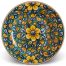 flat plate sicilian ceramic siracusa