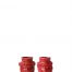 coppia teste di moro mignon rosse ceramica siciliana