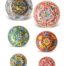 Piatti ceramica Caltagirone–Set 18 pezzi–CIRASA