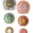 Piatti ceramica Caltagirone–Set 6 pezzi–FOCU