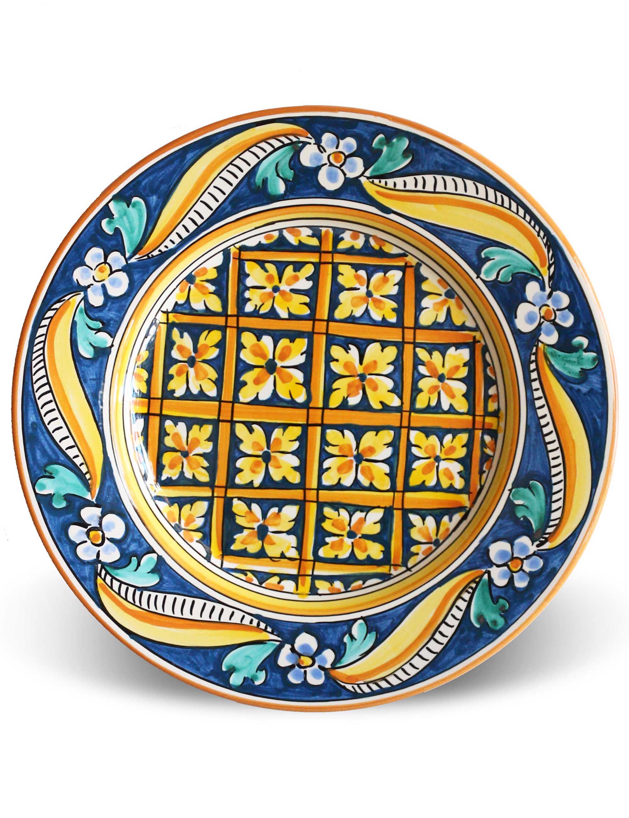 Sicilian Ceramic Flat Plate