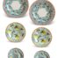 Piatti ceramica Caltagirone–Set 6 pezzi–Lumia