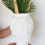 Sicilian ceramic moor's heads color white