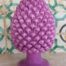Pigna in ceramica siciliana 40 cm colore bouganville