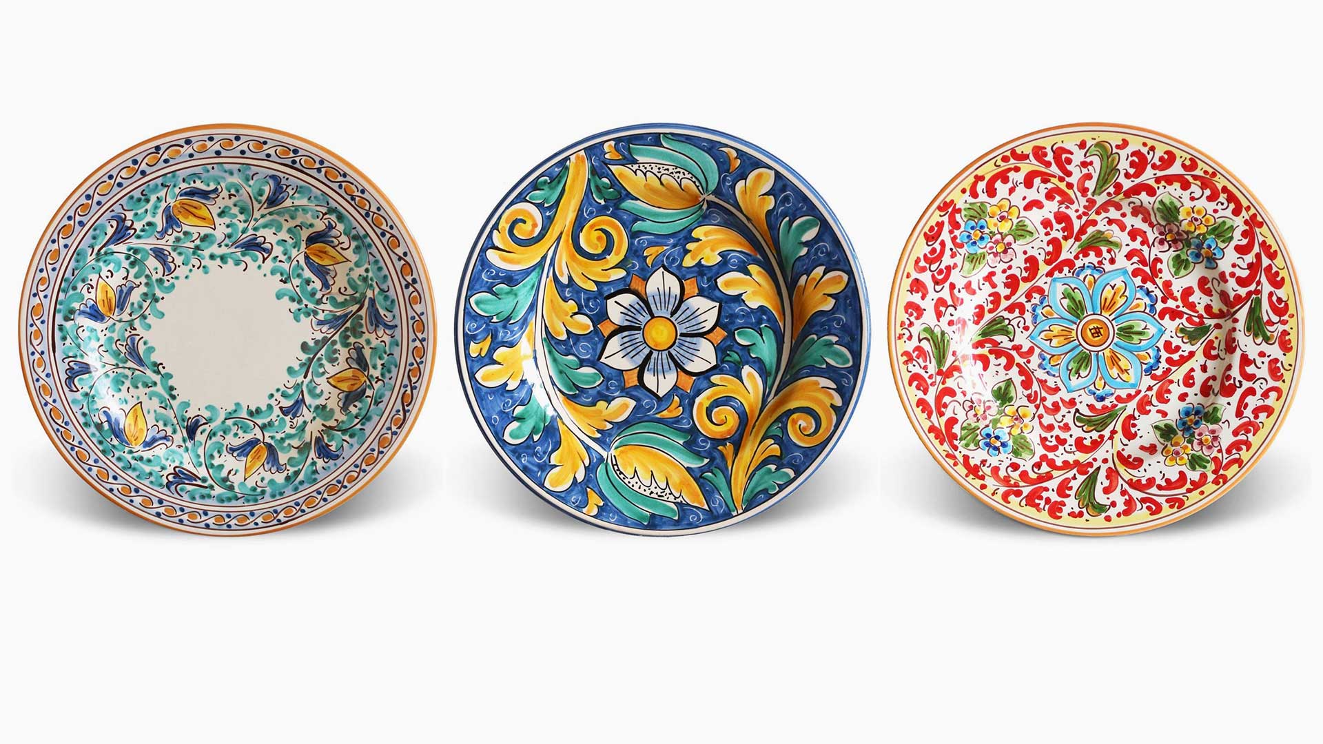 PIATTI IN CERAMICA DECORATA