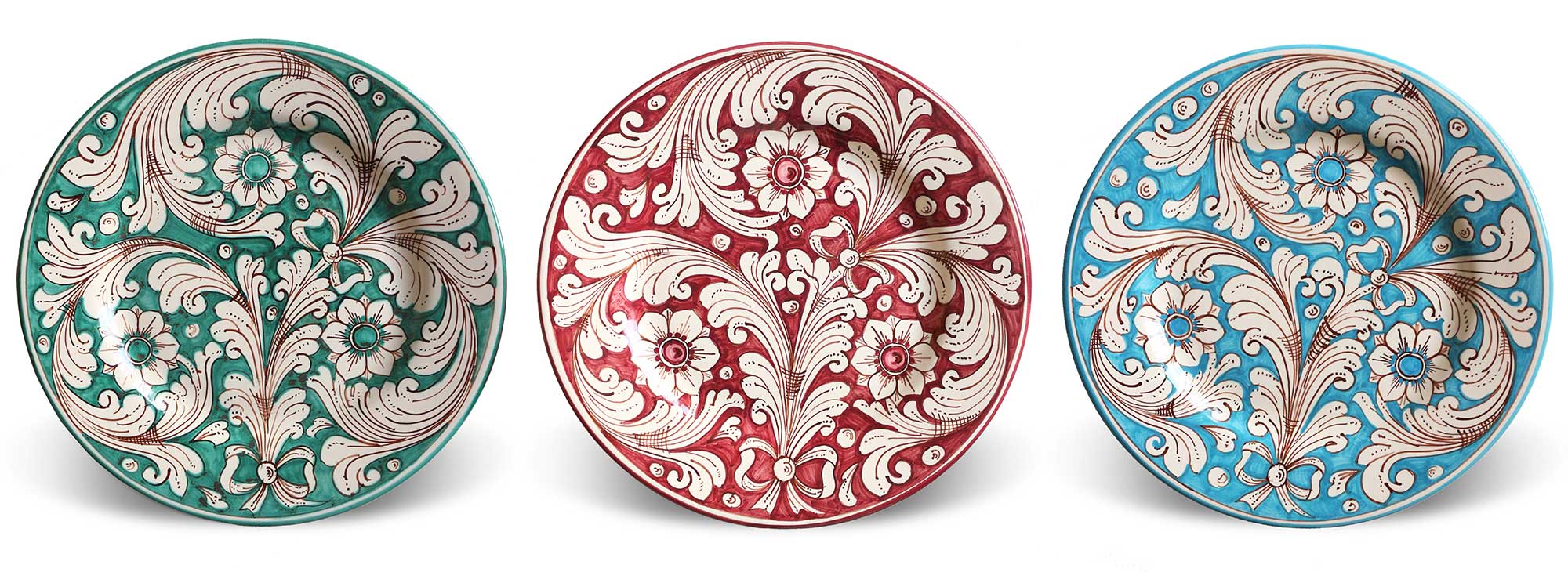 Piatti decorati Marzapane