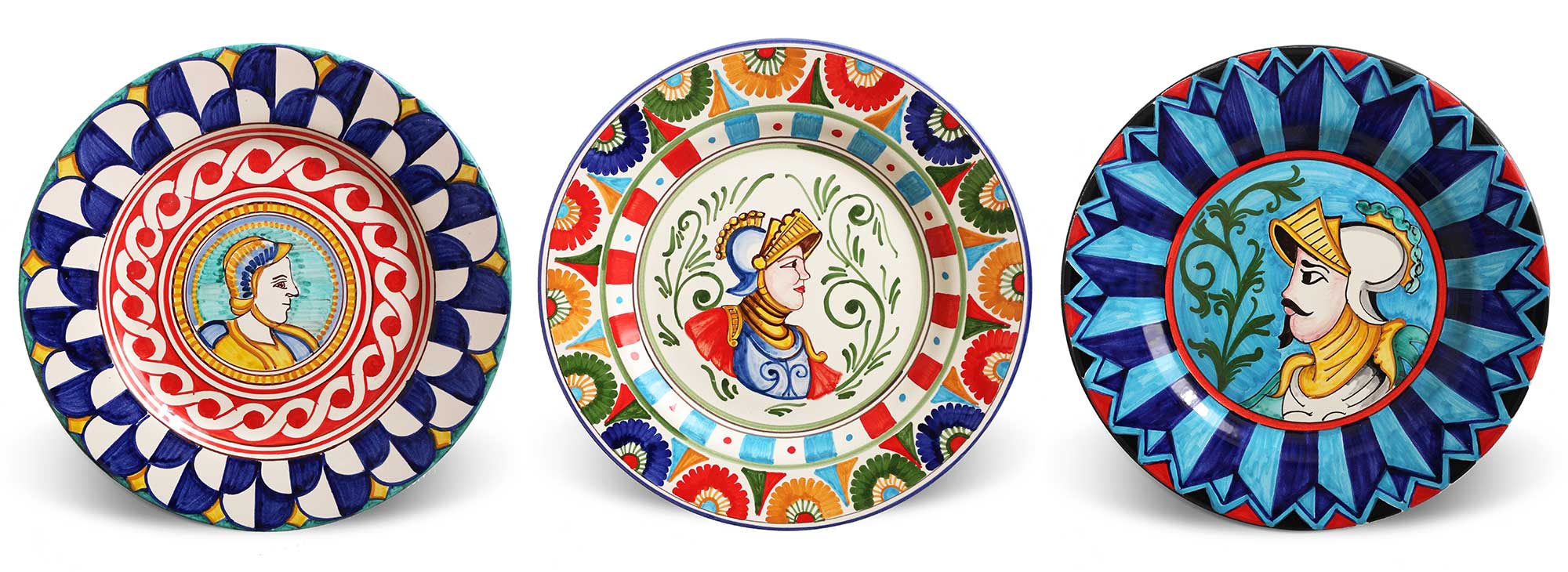 Piatti decorati Paladini