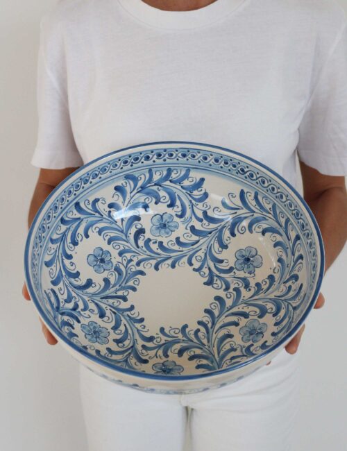 Insalatiera ceramica siciliana EOLO