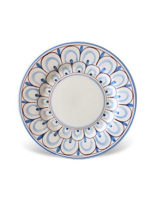 Sicilian ceramic dessert plate NASSA