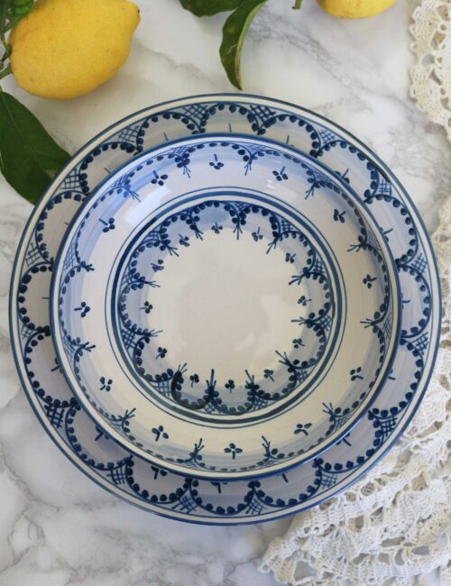 Sicilian ceramic deep bowl CIALOMA