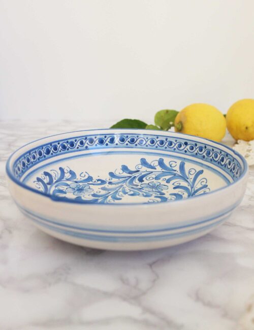 Sicilian ceramic deep bowl PARANZA