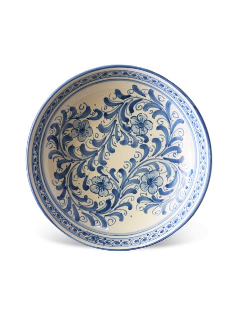 Sicilian ceramic deep bowl PARANZA
