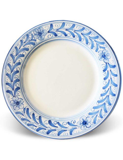 Sicilian ceramic flat plate PARANZA