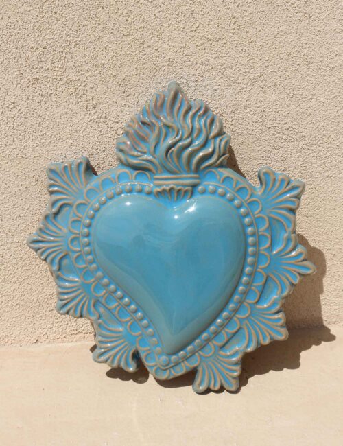 Sicilian Sacred Heart - 35 cm – Saint Olivia Azure