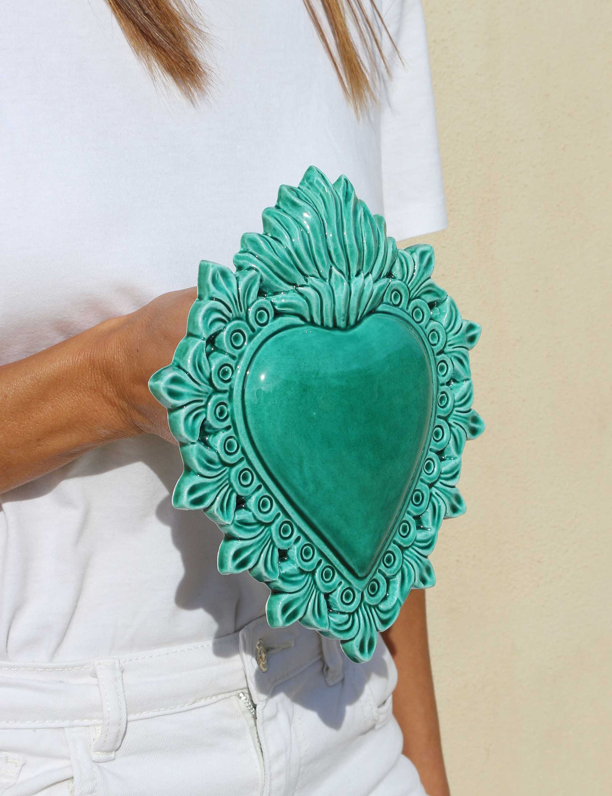 Cuore Sacro di Sicilia Verde Smeraldo Sant'Agata