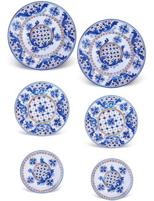 PIATTI CERAMICA CALTAGIRONE PEZZI MILITELLO