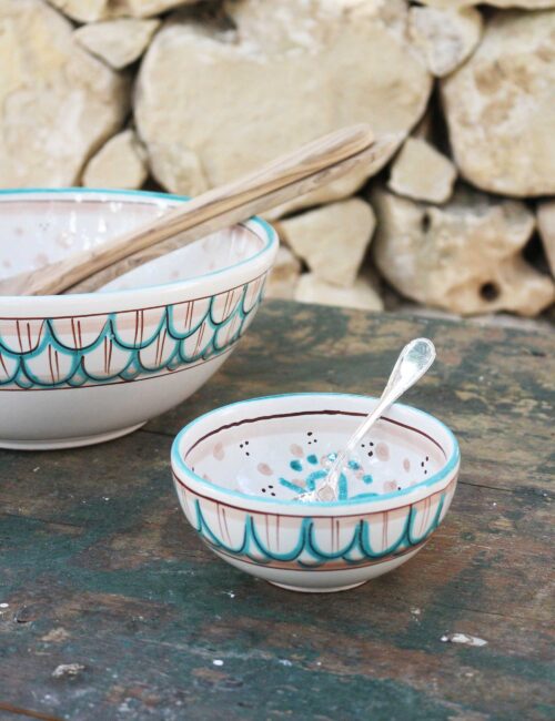 Coppa ceramica siciliana MareNostro