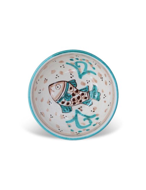 Coppa ceramica siciliana MareNostro